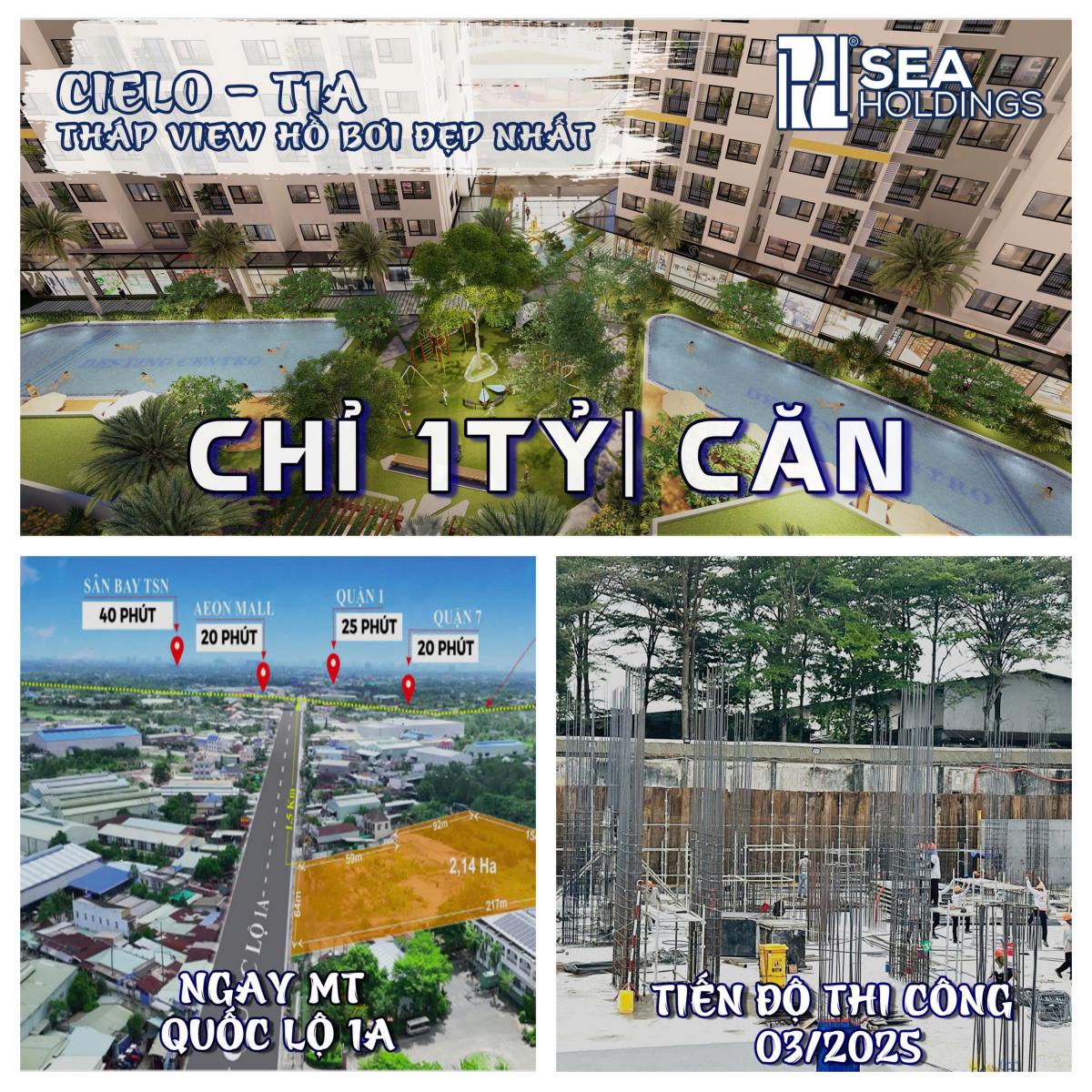 CĂN HỘ DESTINO CENTRO BẾN LỨC GIÁ TỐT CĐT